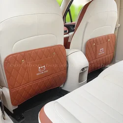 Anti-kick Protective Pad For ORA 03 Car Seat Back  Protective Pad Dirt-resistant and Wear-resistant Car Interior Accessories