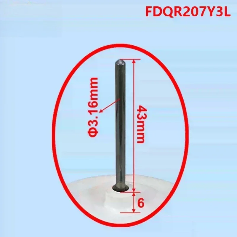 For FDQR207Y3L Refrigerator Fan Motor with Blade, 4364270285 30817ZT Cooling Impeller, Fridge Replacement Parts
