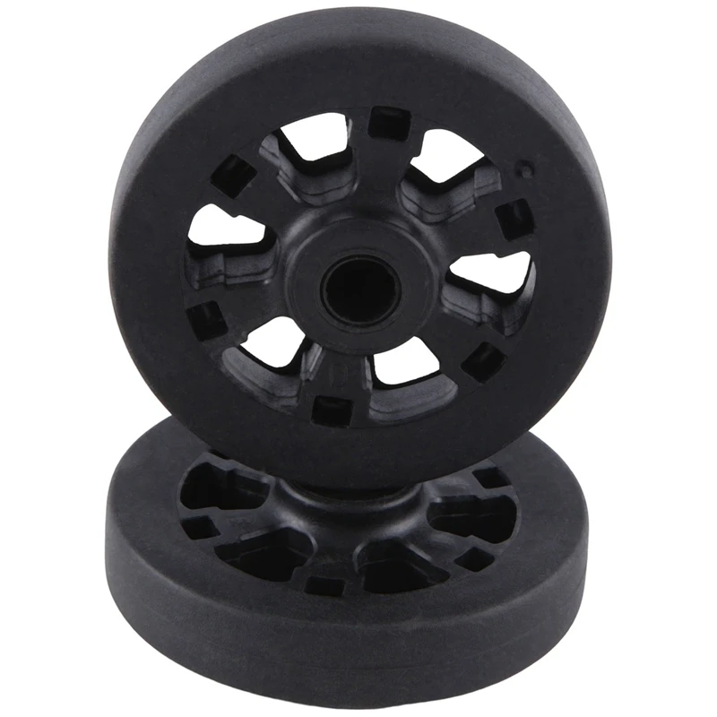 60X11mm Replacement Wear Resistant PU Caster Suitcase Replacement Wheels Luggage Double Wheel