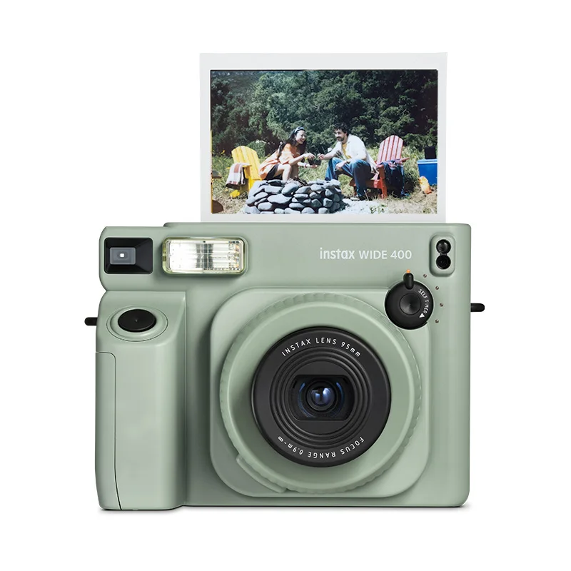 Original Instax Wide 400 Instant Camera Self-Timer Auto Exposure Large Format Wide Film Photo Cam Party Gift