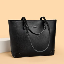 Genuine Brand Women Bags Designer High Quality Soft Leather Large Women's 2024 Shoulder Bag Messenger Handbag Shopping Messenger