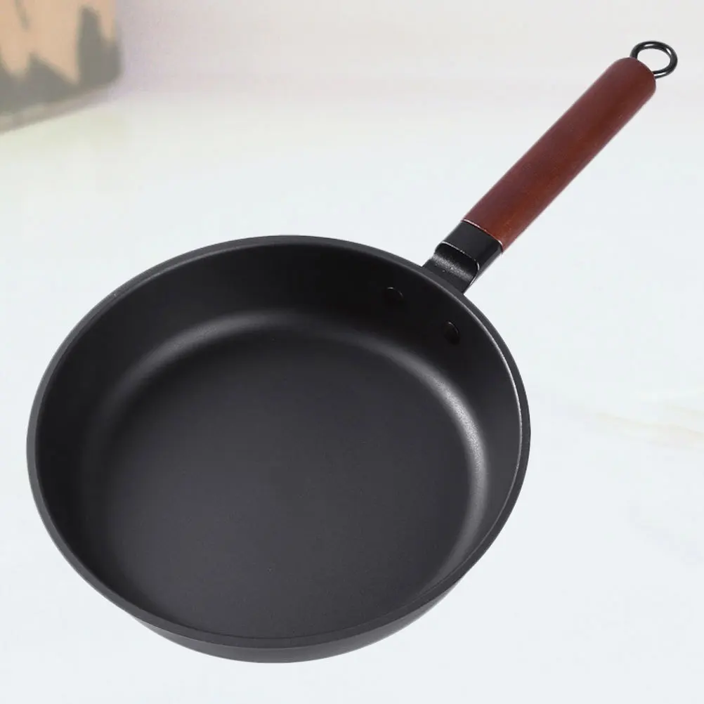 

Non-Stick Frying Pan Iron Omelette Pancake Cooking Steak Grill Pan For Home Kitchen Use Easy For Bbq