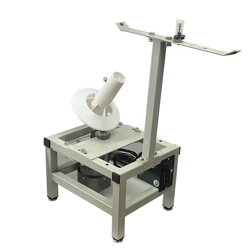 Mini Automatic Wire Ball Winding Machine Fast Cable Rewinding Coiling Equipment For Wire Arrangement