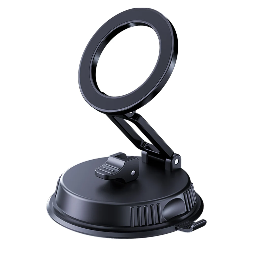المغناطيسي فراغ سنادات بالسيارة حامل هاتف فراغ الامتزاز سيارة الهاتف جبل للطي حامل هاتف المحمول لمرآة المطبخ سيارة