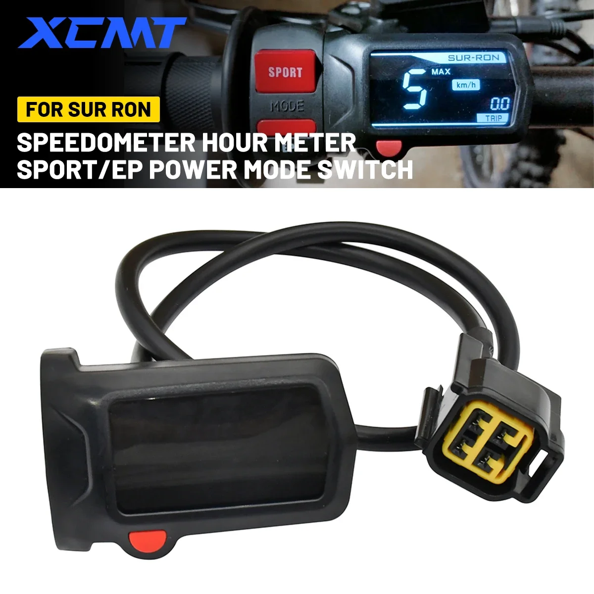 

Electric Motorcycle Hour Meter Speed Meter Speedometer Horn Switch SPORT/EP Power Mode Switch For Sur-Ron Light Bee X & S