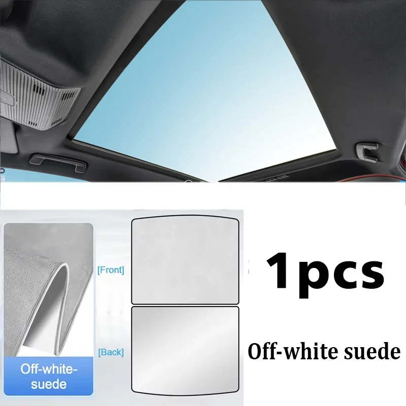 For Polestar 3 Accessories P519 2024 2025 2026 Sunroof Sunshades Electrostatic Adsorption Heat Insulation Skylight Roof Curtain image 3