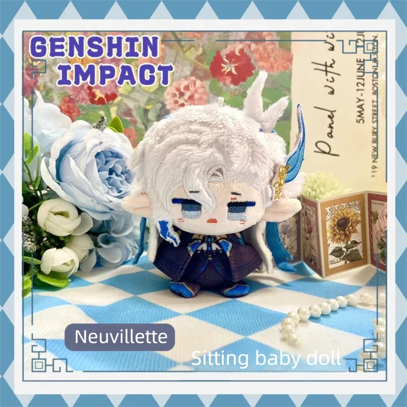 Furina Clorinde Navia Clorinde Wriothesley Neuvillette Chibi anime figurine, car decoration, desktop birthday gift