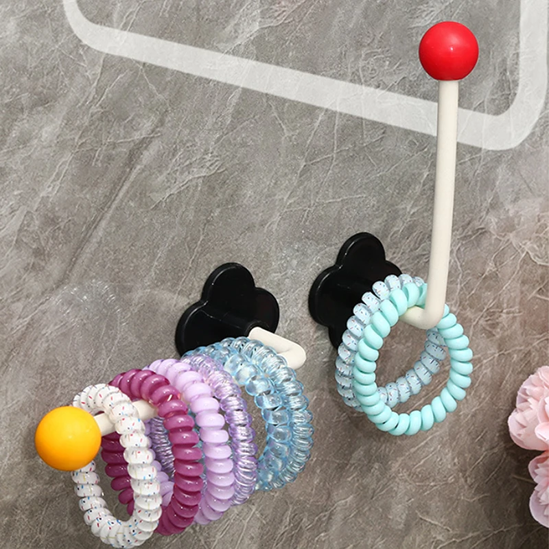 3Pcs Nette Punch-freies Stirnband Display Rack Wand Scrunchie Lagerung Rack Organizer Ständer Halter Haar Zubehör Lagerung