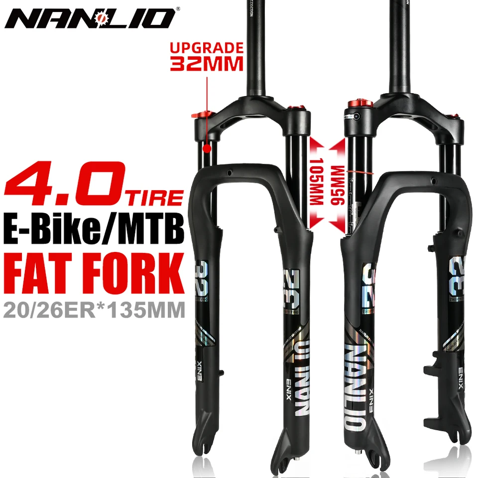 【中古】NanLio X7 PRO サスペンションフォーク NanLio X7 PRO MTB Bike Suspension Fork Damping Rebound Adjustment