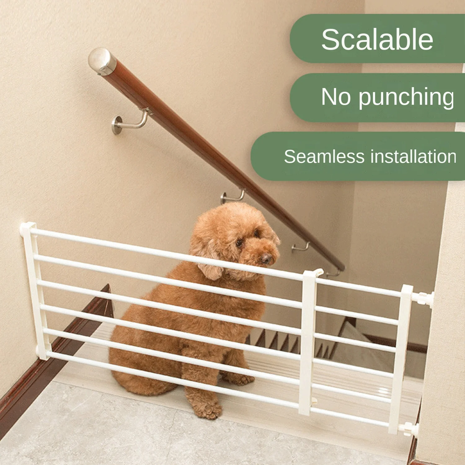 Pet Fence Barrier Gate Fence Cat & Dog Fence Indoor Fence For Medium & Small Dogs Prevents Dogs From Breaking Into Rooms