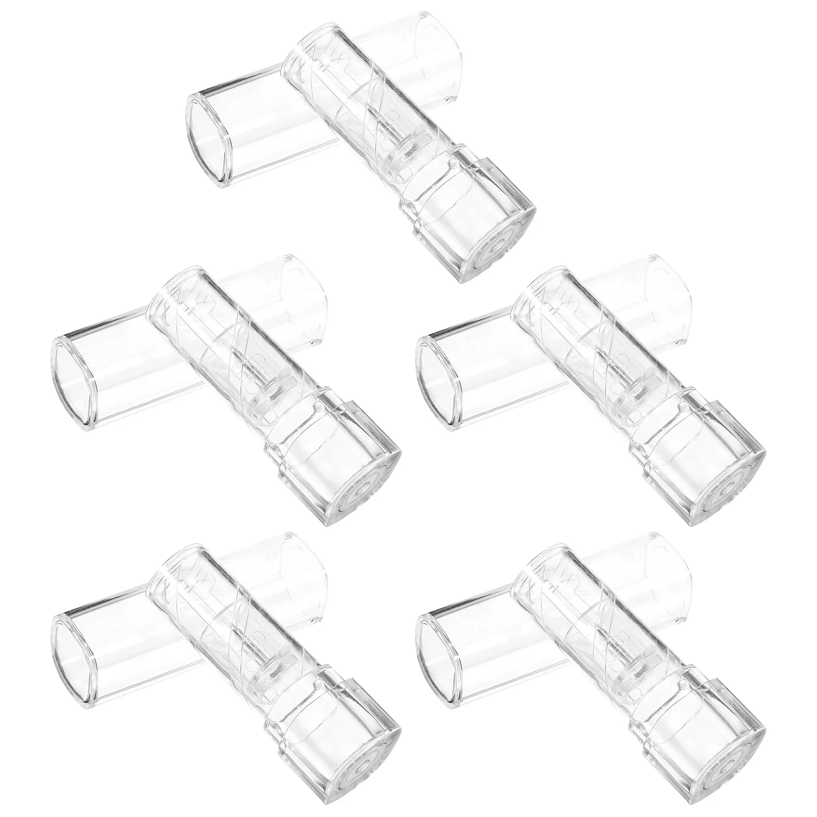 5 قطعة أنبوب أحمر الشفاه الشفاف حاوية فارغة لبلسم الشفاه الشفاف المحمول كبسولة نمط سهل الحمل الخيار أنبوب بلسم الشفاه #3