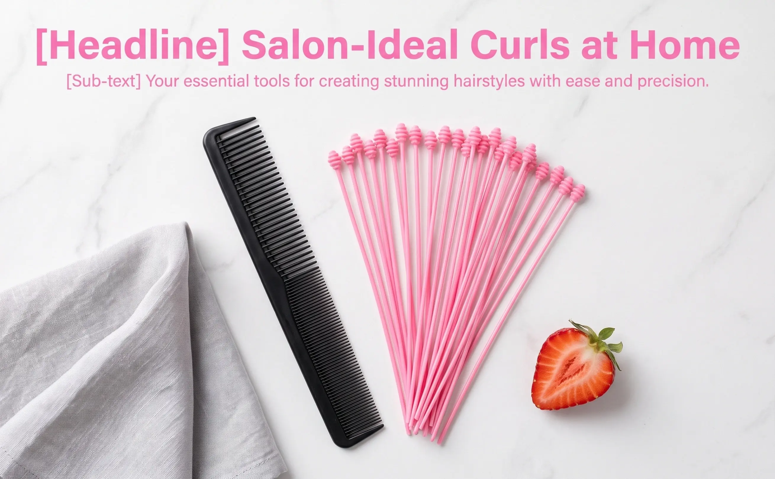 30Pcs Plastic Perming Sticks Long Perming Needles for Wet Hair Curling Secure Roller Fixation Natural Looking Curls