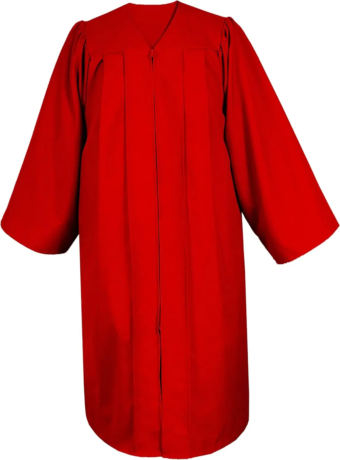 Unisex Matte Mütze und Kleid 2024 2025 mit Quaste für High School und College-Abschluss, akademisches Kleid, Schuluniform-Oberteil