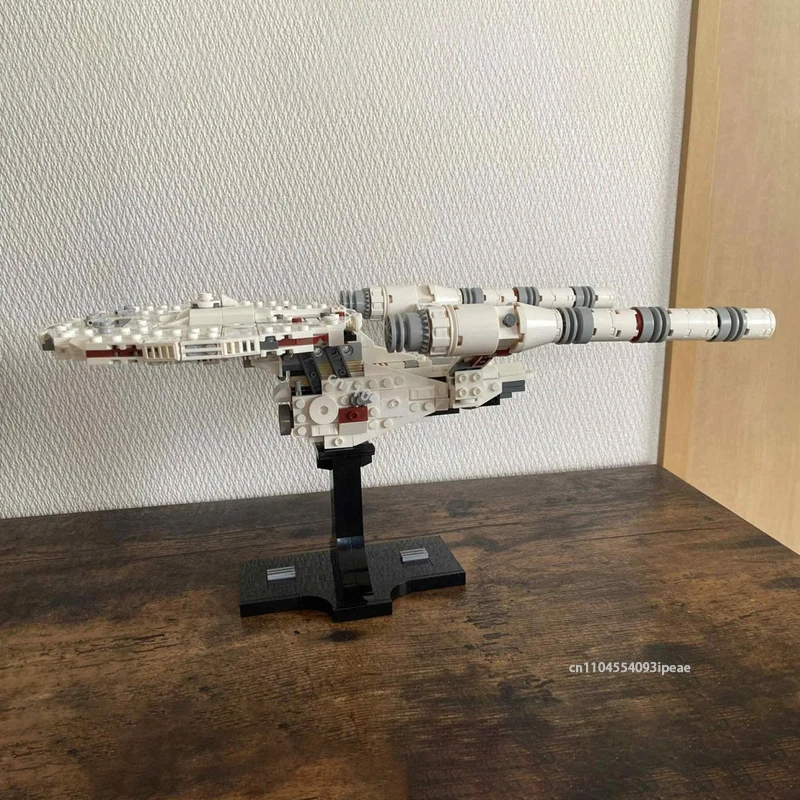 ミュウ USS エンタープライズ NCC-1701 宇宙船ビルディングブロック DIY 宇宙戦争軍事戦闘モデルカスタムパズル教育玩具キッズギフト