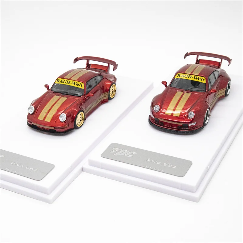 

TPC 1:64 RWB964 / RWB993 Metallic Red Limited500 Diecast Model Car