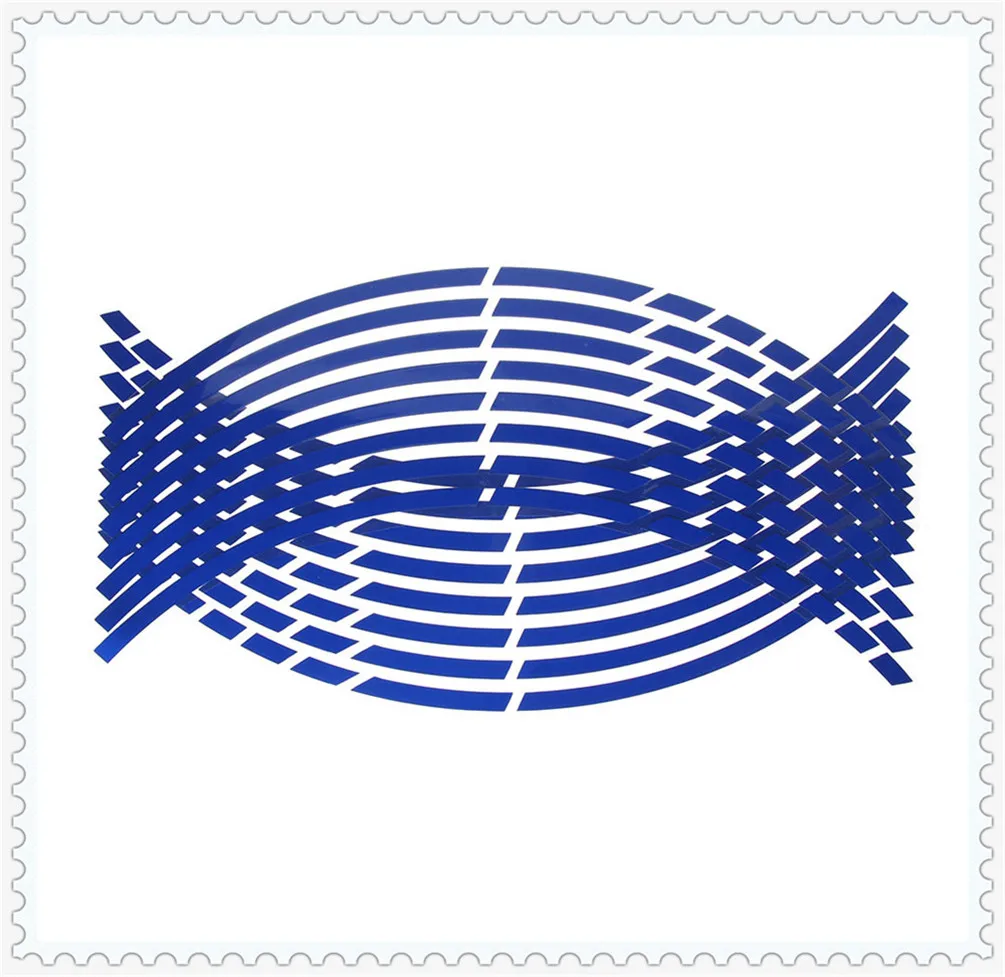 Pegatinas reflectantes para llantas de coche y motocicleta, para vw-POLO Saloon 602 604 612 614 VENTO TOYOTA-RAV 4 IV A4