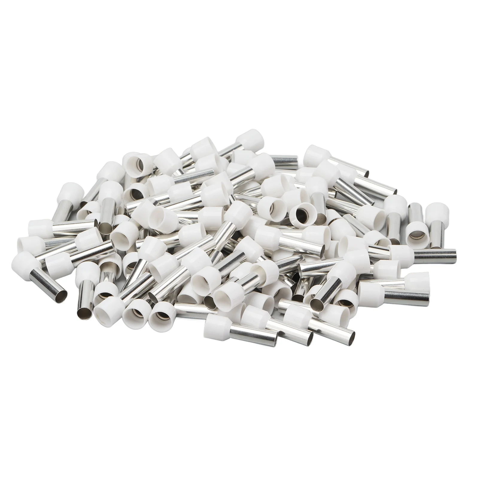 100Pcs Insulated Ferrule Pin Crimp Terminals EU Style Cord End Connectors 6 AWG E16-18