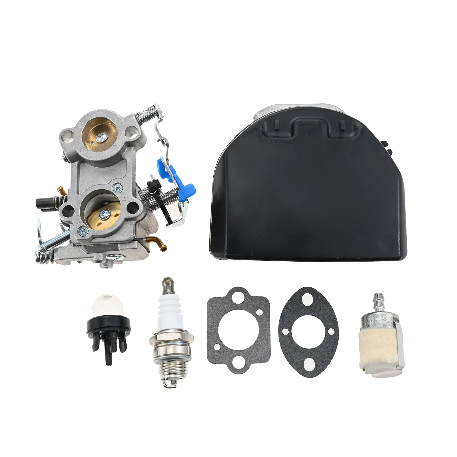 فلتر الهواء شرارة التوصيل طوقا المكربن عدة صالح ل Husqvarna 455 460 460 Rancher 461 455E الغاز بالمنشار كارب ل Wal-bro WTA-29 #5