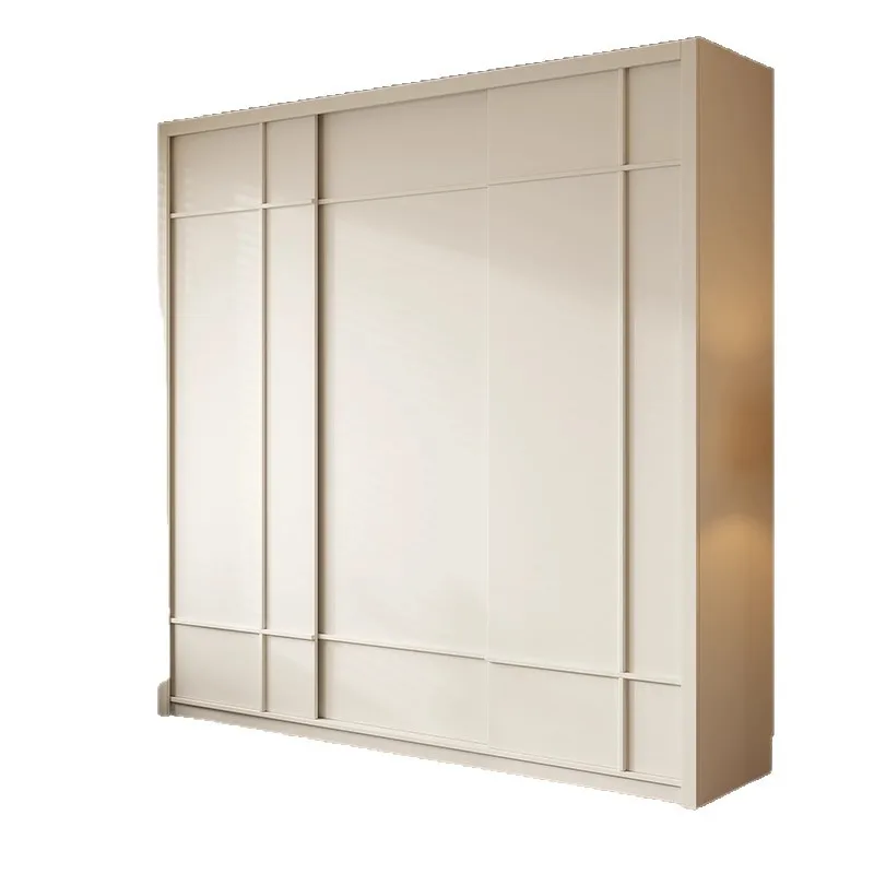 Wardrobe Home 2025 Sliding Door Storage Cabinet Guge Line