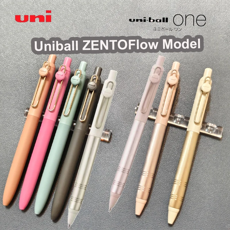 

Новая ручка Uni Uni-ball Zento Flow Metal Rollerball с алюминиевым корпусом, гелевые чернила на водной основе, 0.5 мм, ультрагладкое письмо, Япония