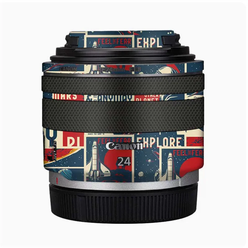 RF 24 1.8 Decal Skin Vinyl Wrap Film Lens Body Protective Sticker Coat For Canon RF 24mm F1.8 STM RF24mmF1.8 RF24 RF24MM