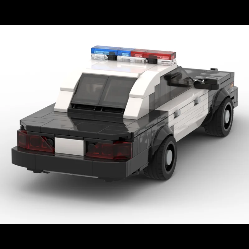 360 pçs moc forded coroa victoria polícia cidade modelo blocos de construção brinquedos construção montar ideia presente natal tijolo aniversário