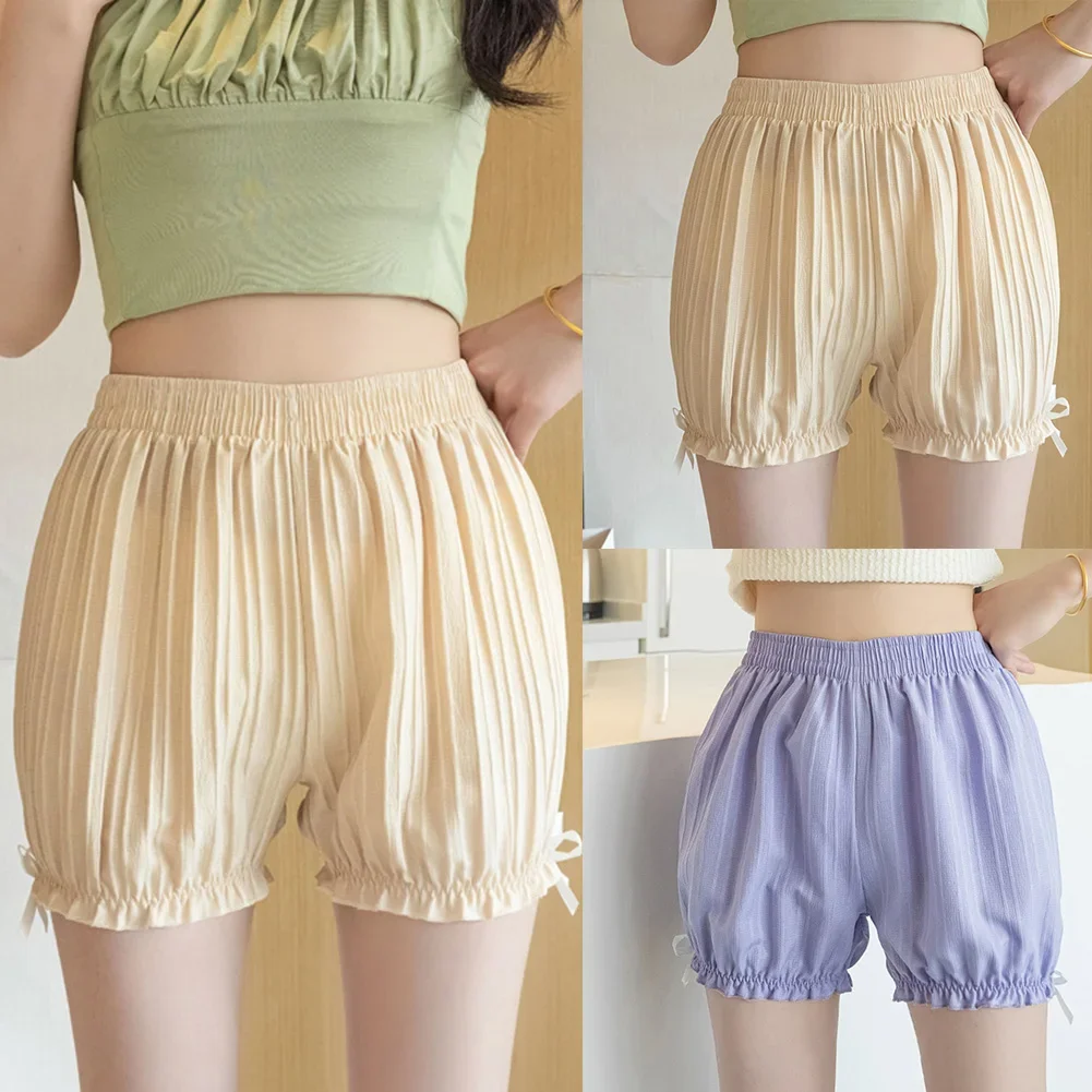 Casual Wear Holiday Outfits 2XL Frill Culottes Women Culottes Regular Length Solid Pattern Brand New Condition