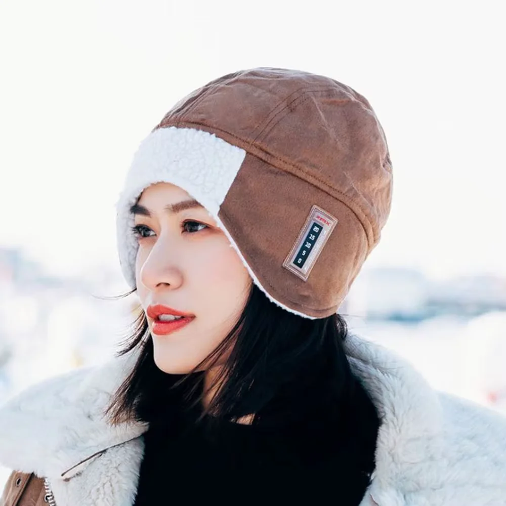 

RIMIX Unisex Warm Ear Protector Berber Fleece Trapper Hat beanie Caps For Skiing Hiking Snowboarding Hunting Winter Sport