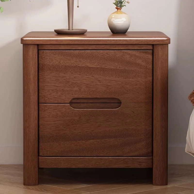 

Wood Mid Century Modern Bedside Table Unique Nordic Cabinet Storage Bedside Table Luxury Drawers Criado Mudo Trendy Furniture