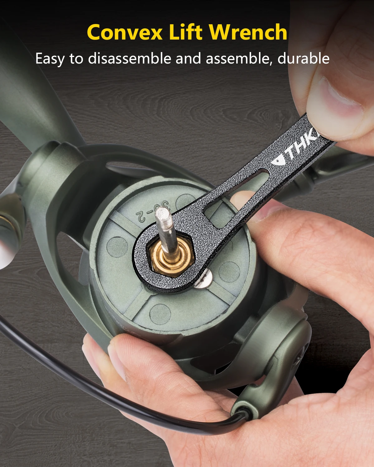 THKFISH Kit Reparación Carretes Pesca – Herramientas DIY - imagen 3