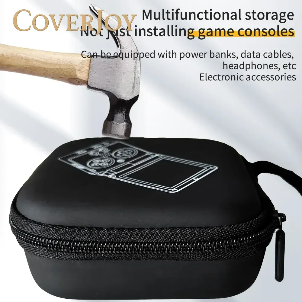 

CoverJoy Precision Fit Protective Case for RG35XXSP RG34XXSP Game Console Shockproof Portable Hard Cover Travel Storage