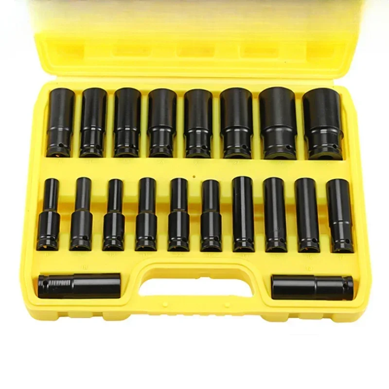 Auto Repair Tool Set 1/2 Inch Electric Wrench Socket Head 78mm Plus Changfeng Cannon Hexagon Set