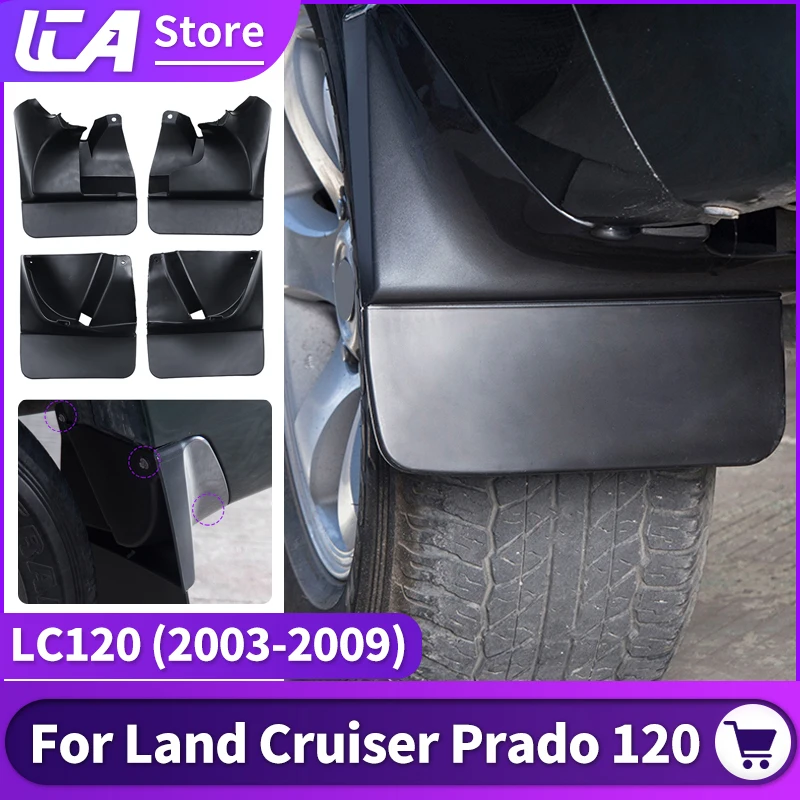 Front Rear Fender For Toyota Land Cruiser Prado Lc120 120 Car Accessories 2003 2004 2005 2006 2007 2008 2009 Fender Modification