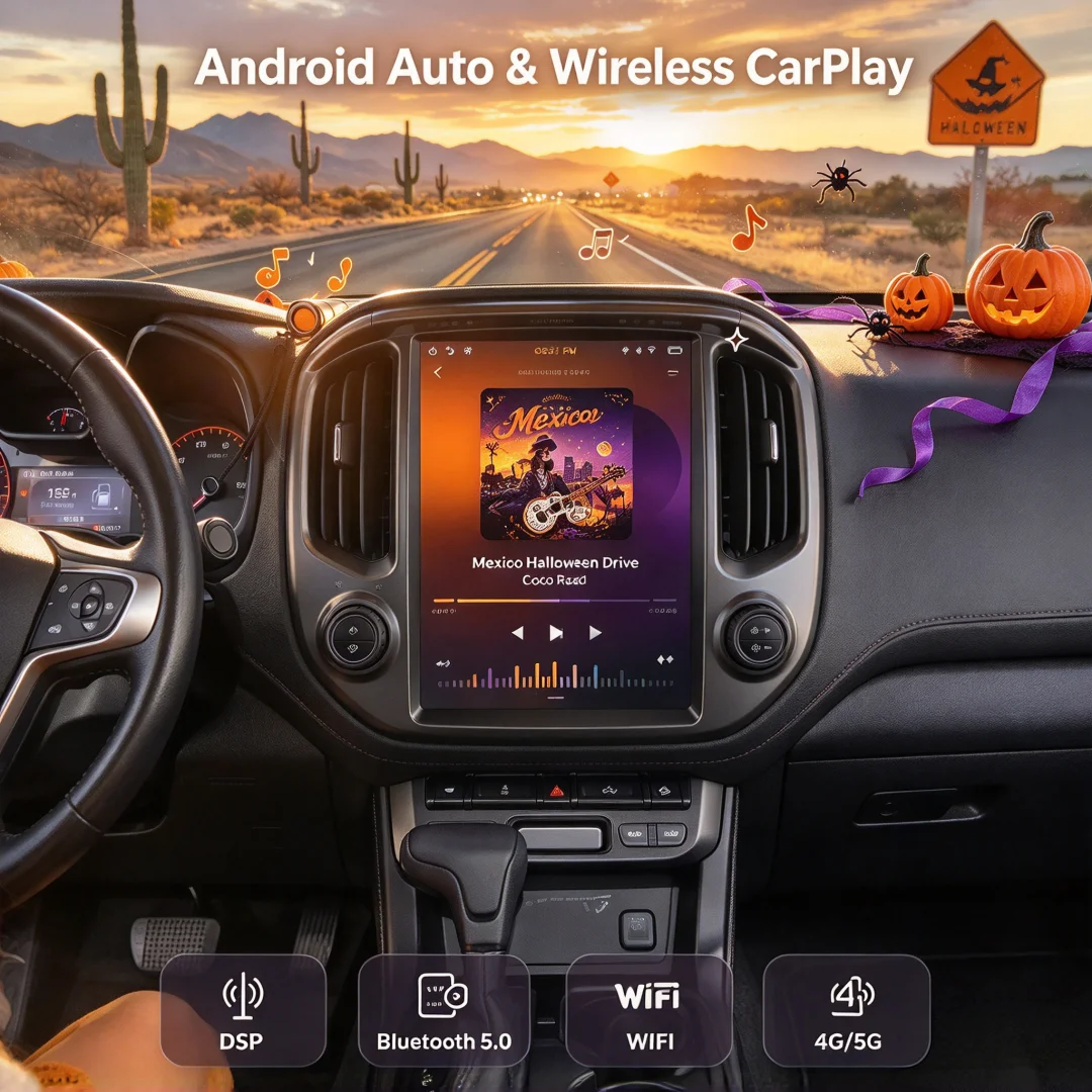 N For Chevrolet Colorado GMC Canyon 2015 - 2018 Android 13 Screen Radio GPS Carplay Car Multimedia Video Player Radio Head Unit
