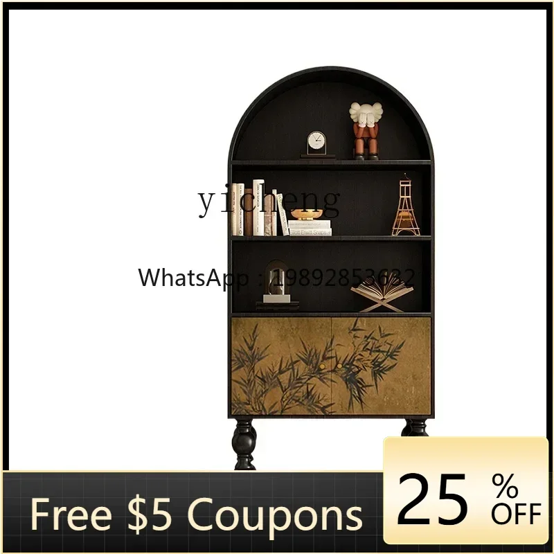 

BBZws. Medium and ancient style solid wood home locker living room corner locker integrated dining room cabinet