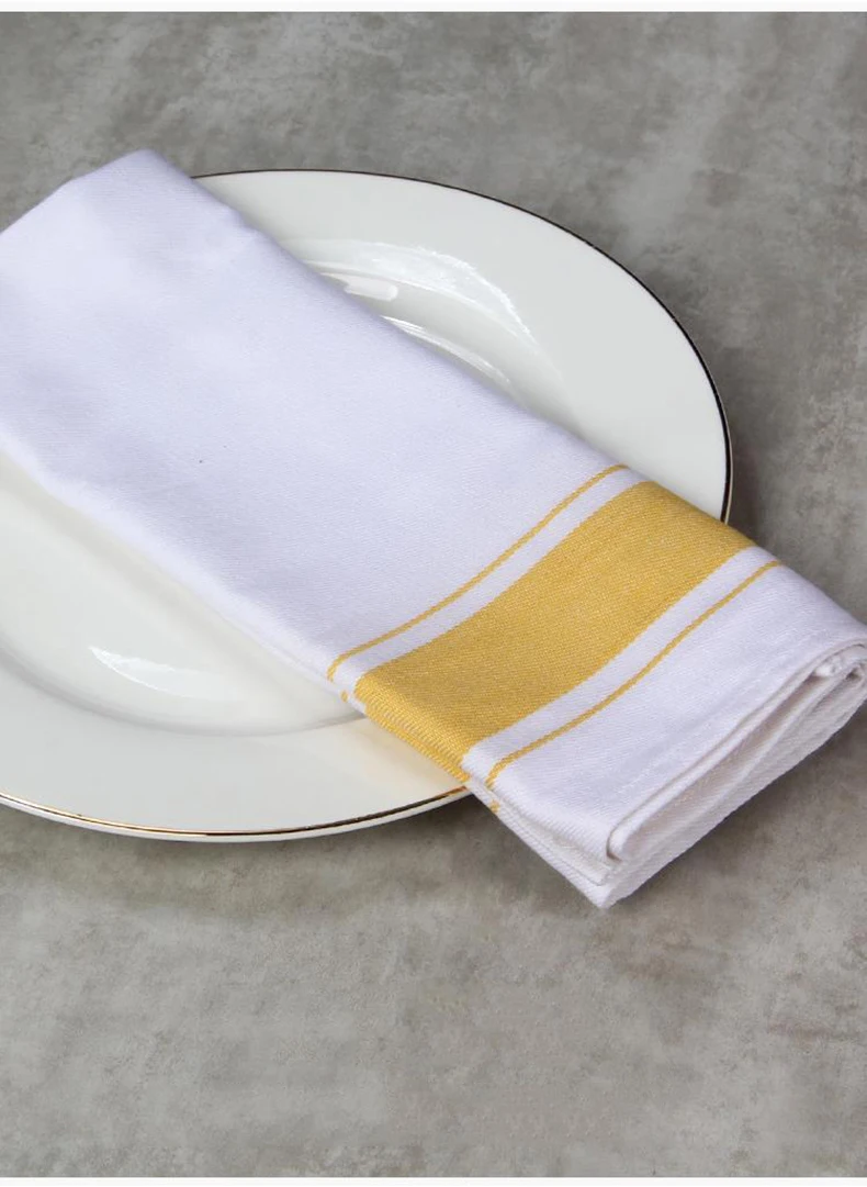 Europäische Küche Handtuch Tischset Verdickte Baumwolle Tasse Tuch Matte für Hotel Restaurant Küche Zubehör Reinigung Werkzeuge Untersetzer – Detail 5