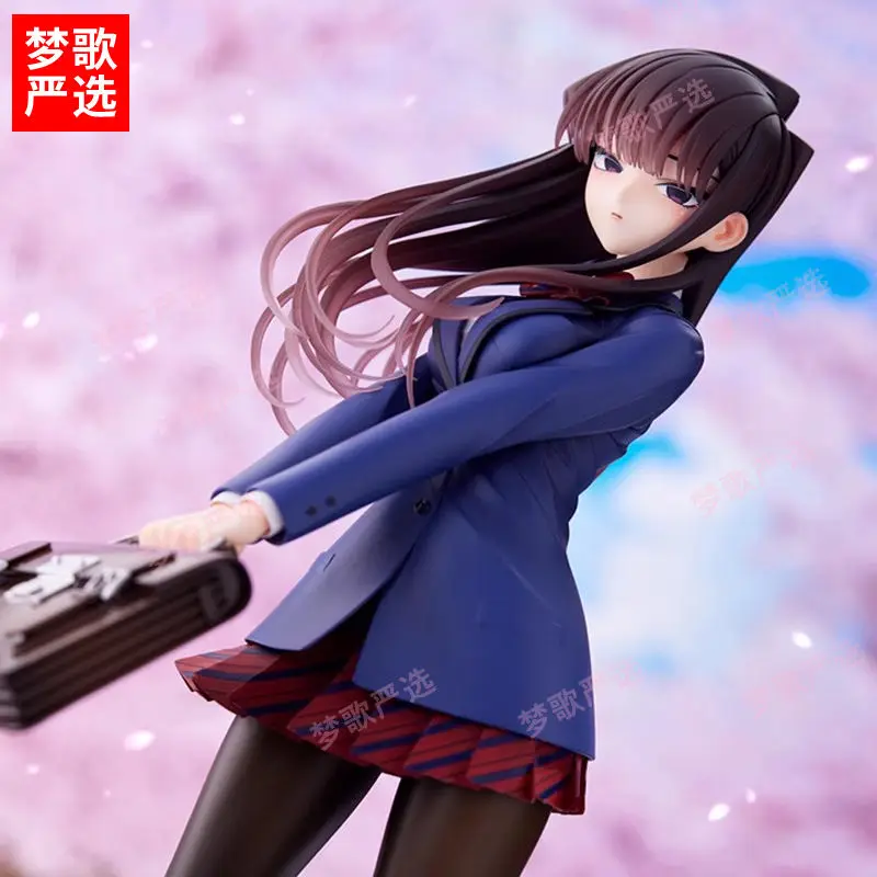 Figuras de Anime Komi Shouko de 25cm, figura de compañero de clase Komi, modelo de trastorno de comunicación, estatua, colección de muñecos, decoración, juguetes, regalos