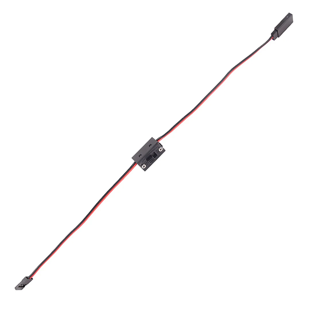 4PCS/lot 30CM Two/Three wire switch Universal Plug 2/3 Way Power On Off Switch Connector Receiver Switch for rc JR FUTABA