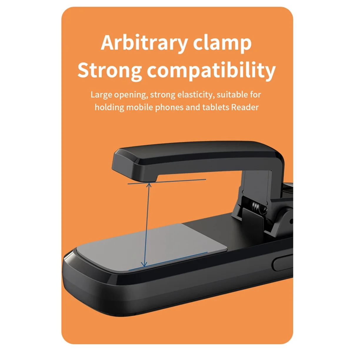 AA98 Remote Control Page Turner Camera Camcorder for EReaders+ Remote Control Extenders Black