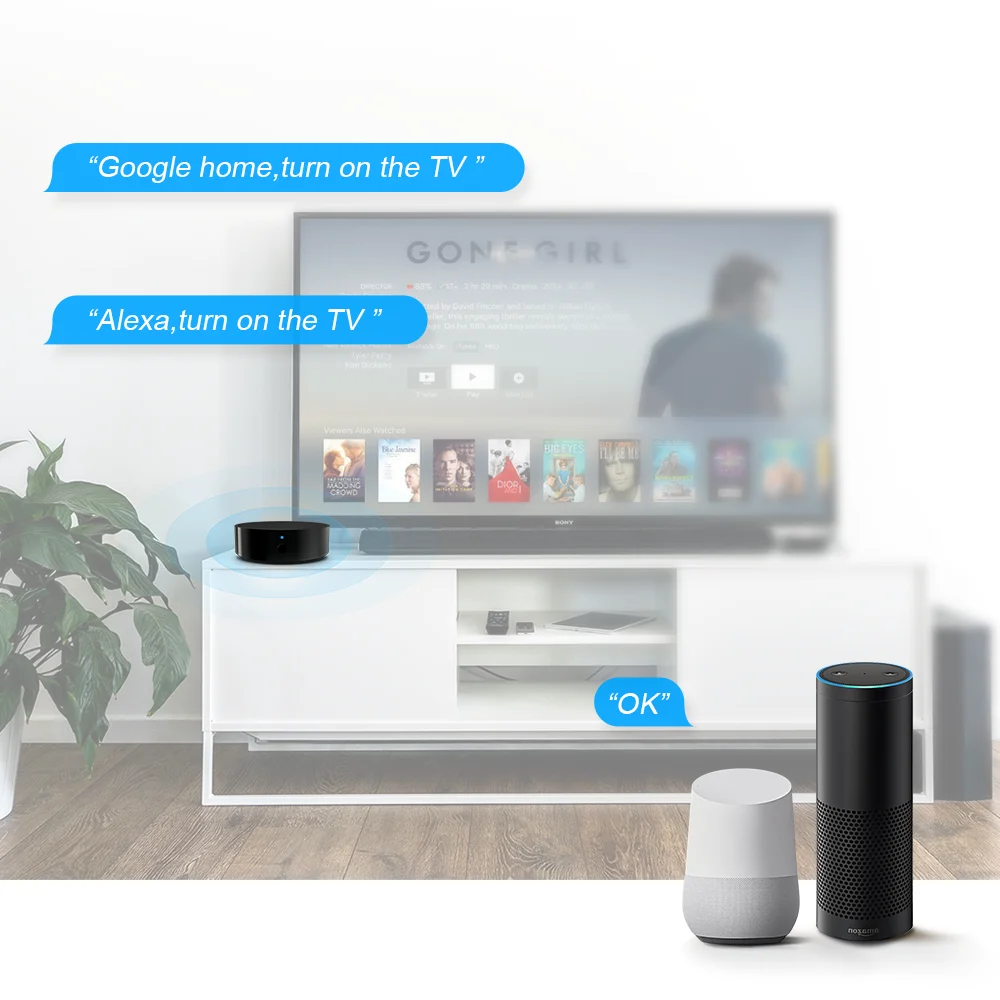 Telecomando AVATTO WiFi IR RF per aria condizionata, telecomando universale a infrarossi Tuya Smart APP, funziona per Alexa, Google Home