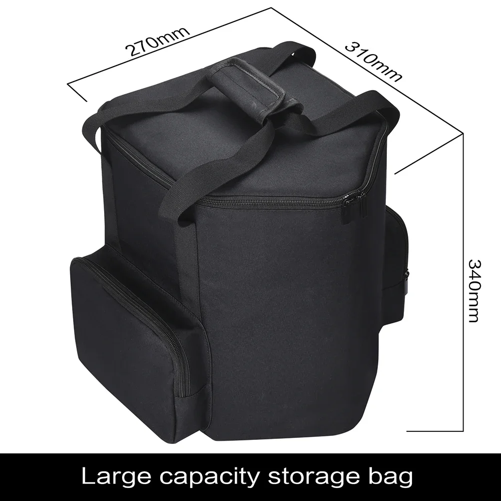 Scrarch Proof Big Capacity Carrying Case Travel Case with Pockets Fall Preventive Shoulder Bag for Bose S1 Pro Audio Microphone