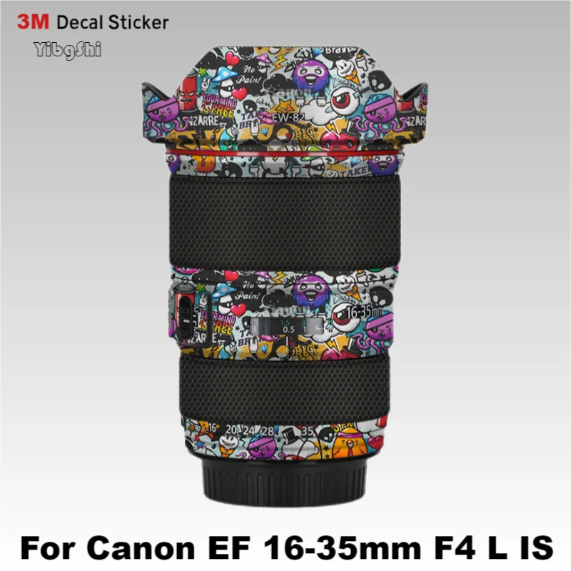 

For Canon EF 16-35mm F4 L IS USM Anti-Scratch Camera Lens Sticker Coat Wrap Protective Film Body Protector Skin Cover 16-35 F/4