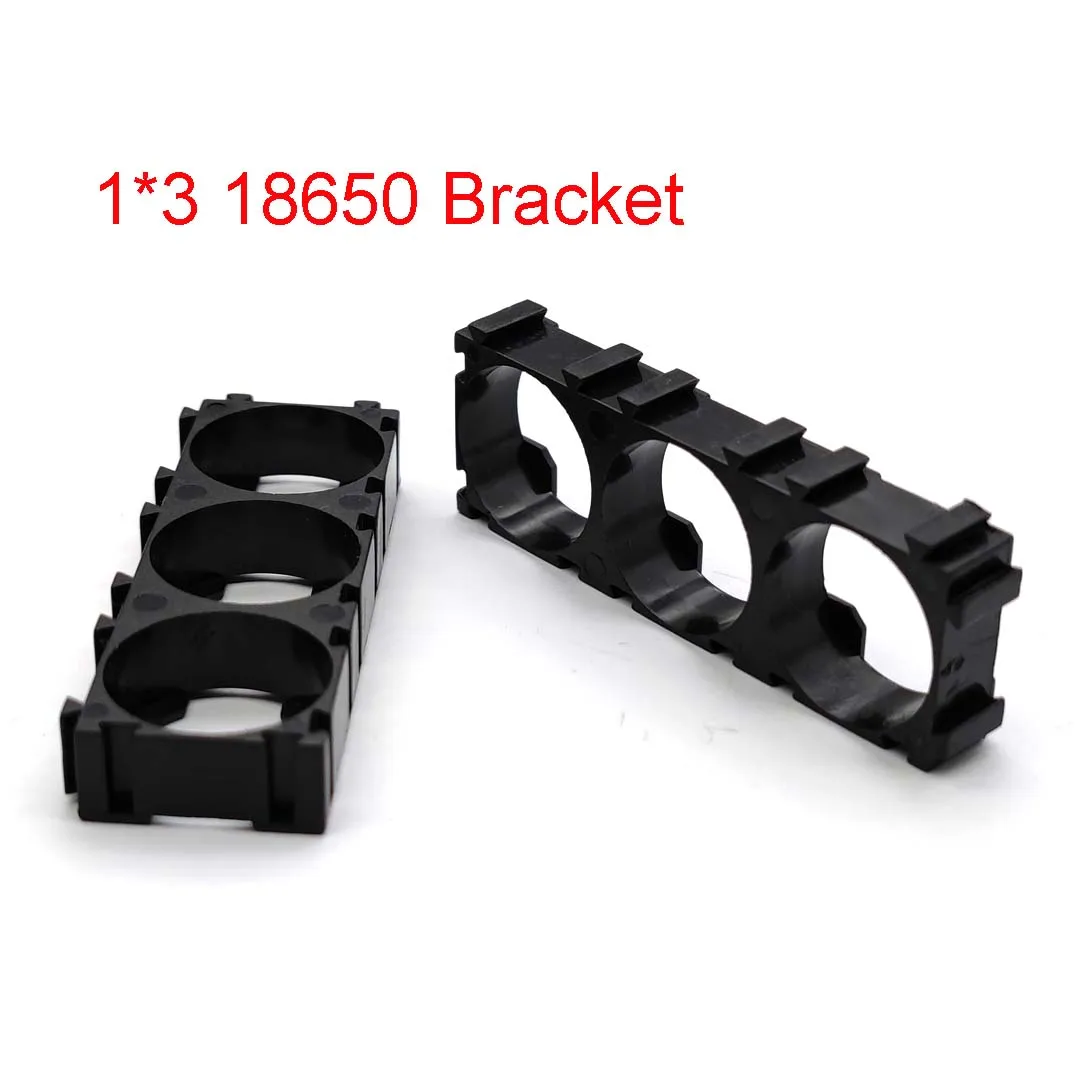 3S 18650 Battery Bracket 1*3 18650 Safety Anti Vibration Holder Bracket Lithium Batteries Support Stand Plastic Holder Bracket