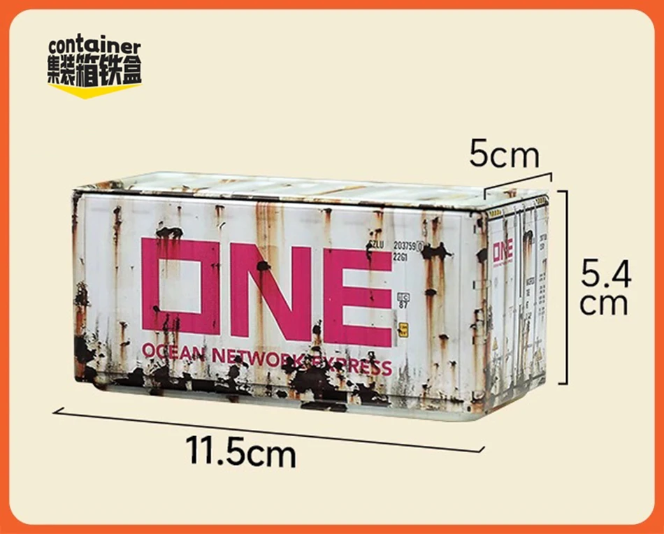 Mini Eisen Aufbewahrungsbox Kreative Dekoration Sammeln Kleine Gegenstände Miniatur Lagerung Display Box Desktop Mini Container Modell Geschenke – Detail 4
