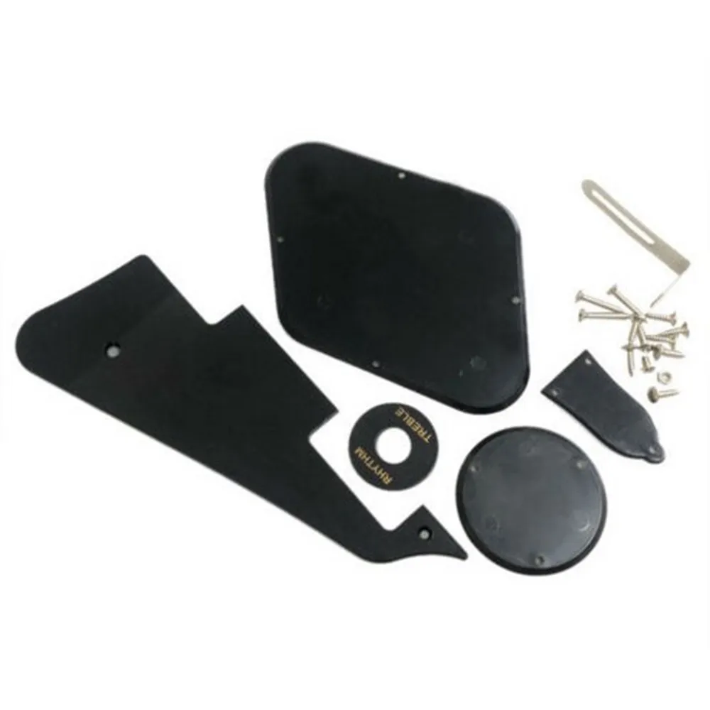 

LP Guitar Pickguard Bracket Archtop Screw Cavity Switch Cover With Back Plate Set Les Paul Electric Guitar Bass Accessories