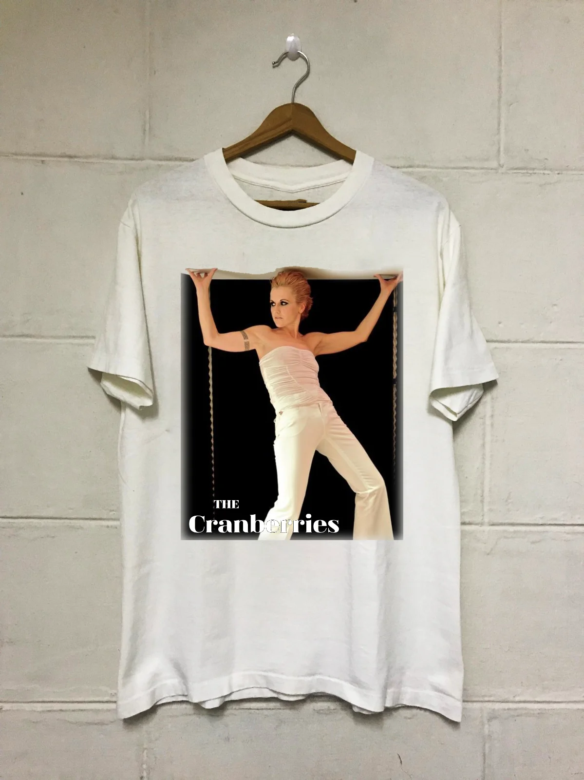 Hot Dolores O'Riordan The Cranberries Band White S-2345XL Men T-Shirt TMB588