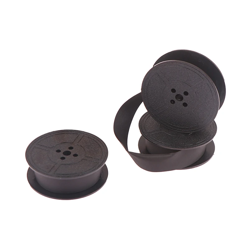 

Лента для пишущей машинки с двумя катушками, черная, сменный комплект для пишущих машинок-F(x)