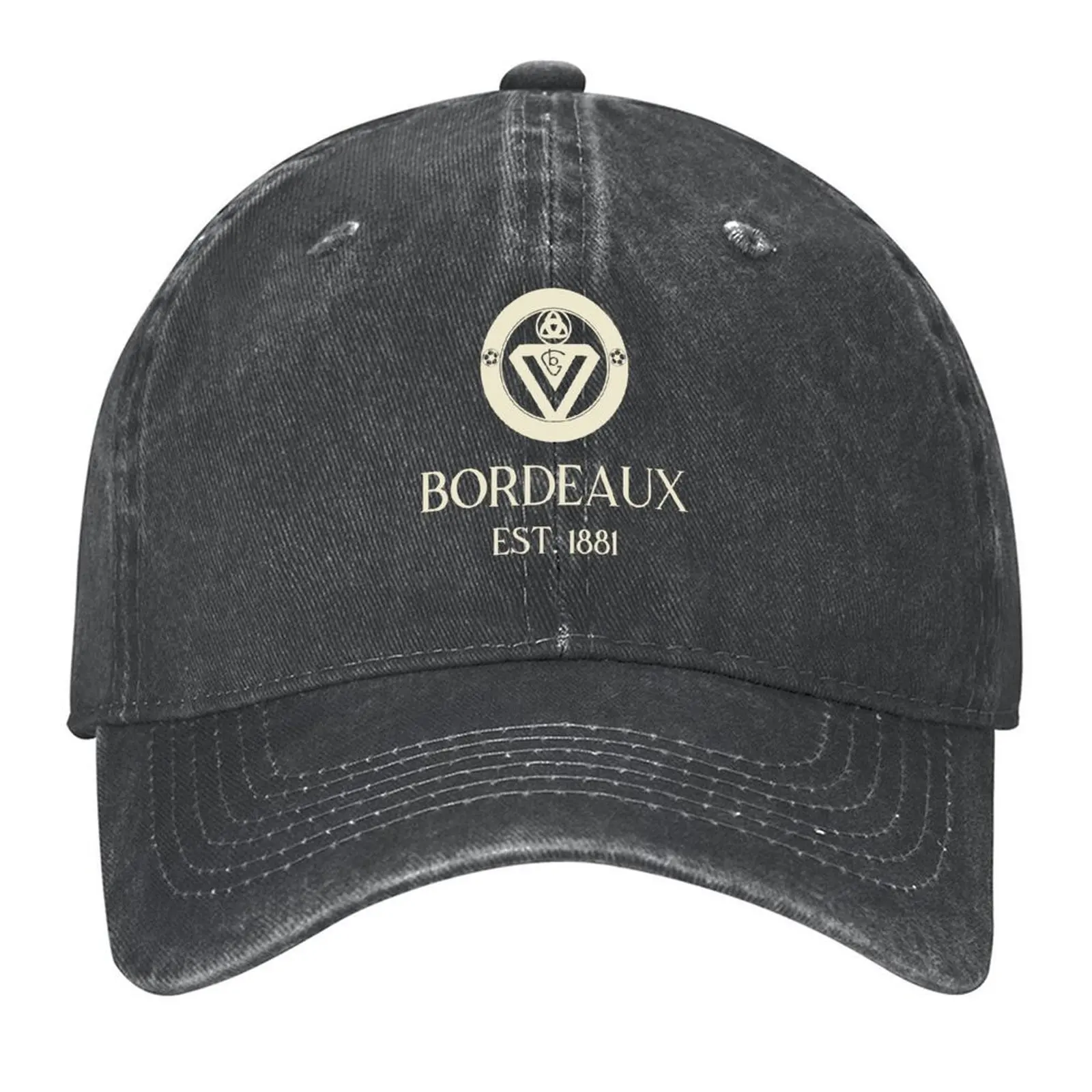 

Bordeaux Creme Baseball Cap fishing caps man Male hat beach hat Trucker Hat Women's Golf Clothing Men's