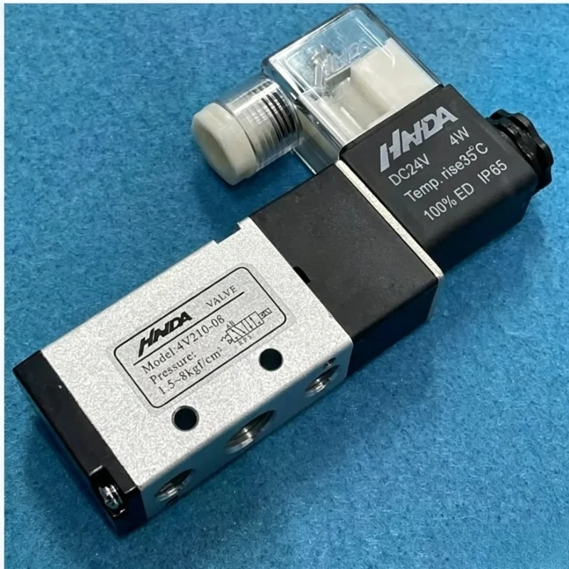 Электромагнитный клапан HAIDA pneumatic solenoid valve HD4210-08 HD4310-10 4V210 4M310 08M Пневматика — деталь 2