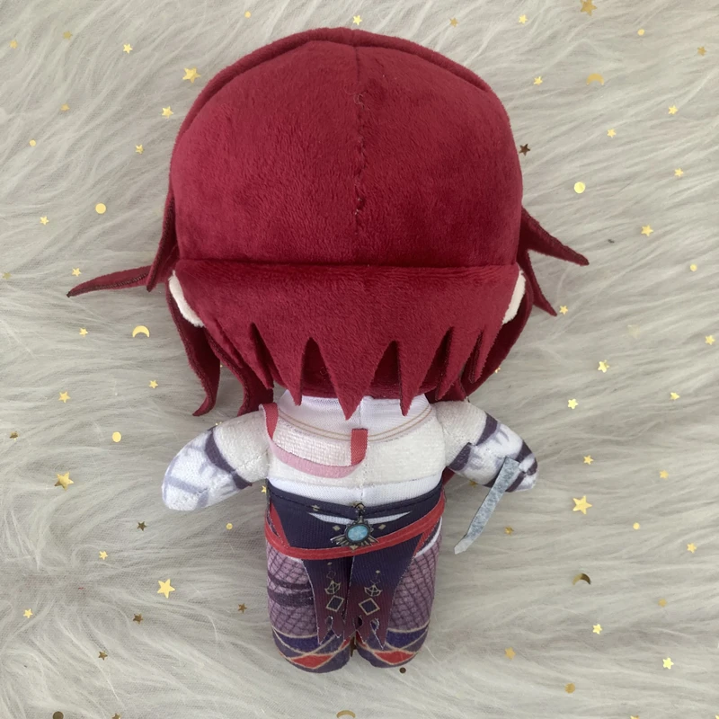 20cm Anime Genshin Impact Rosaria Cosplay Plush Doll Toy Character Cute Soft Stuffed Pillow Christmas Halloween Gift